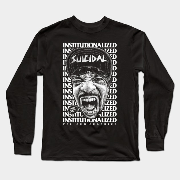 Institutionalized, Ice T,  Suicidal Tendencies Long Sleeve T-Shirt by PeligroGraphics